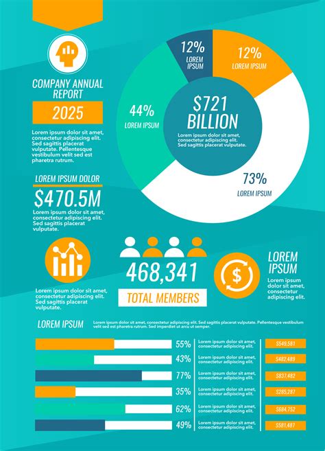 Annual Report Infographic Template